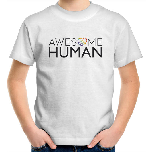 Awesome Human Kids T-shirt #3
